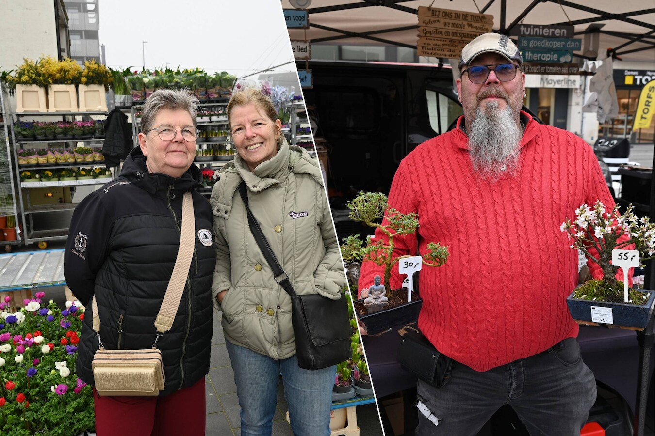 Eerste bloemen- en plantenmarkt in Blankenberge valt meteen in de smaak ...