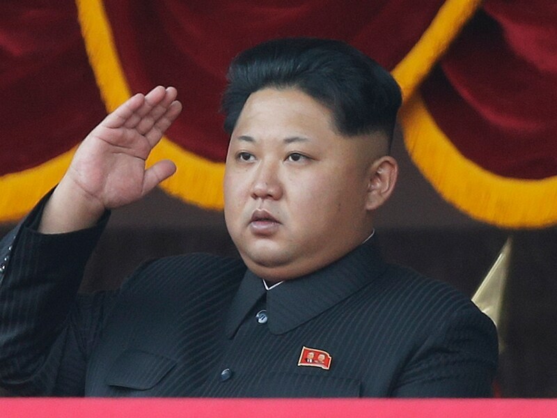 De Noord-Koreaanse leider Kim Jong-un.