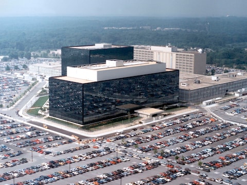 Het NSA-hoofdkwartier in Fort Meade, Maryland.