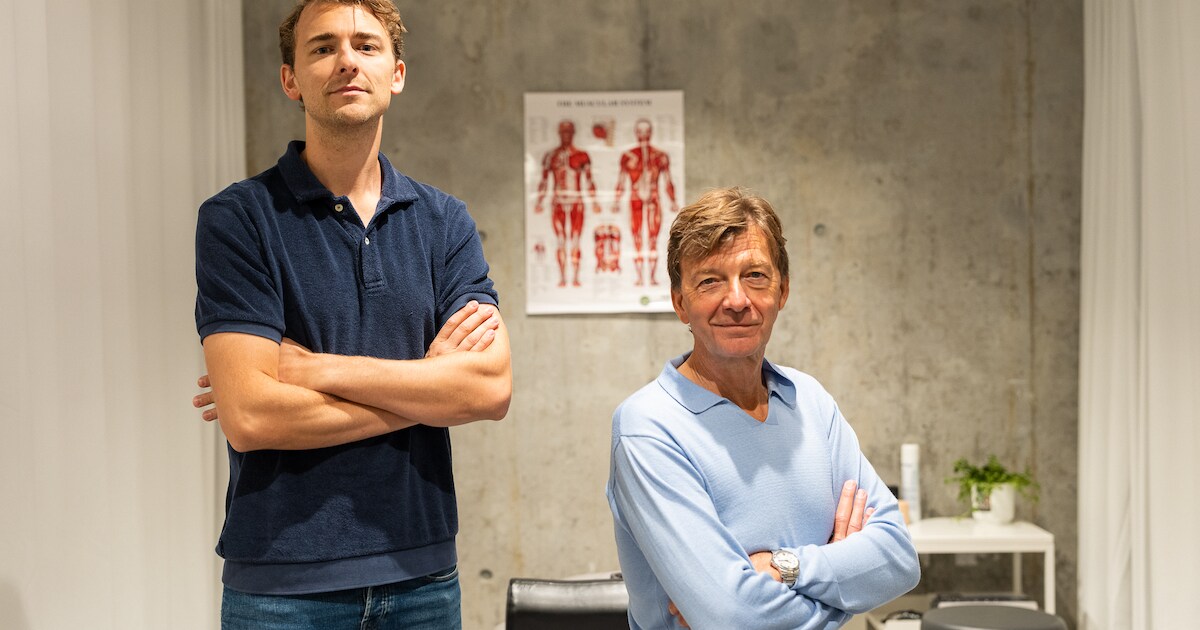 JIMS fitness en Frank Wezenbeek, vaste kinesist van AA Gent, slaan ...