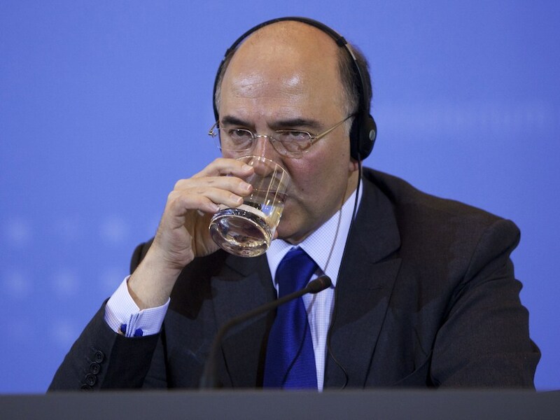 De Franse minister van Economie Pierre Moscovici.