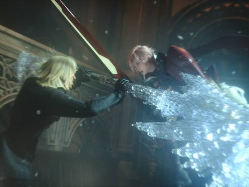 Een beeld uit 'Lightning Returns: Final Fantasy XIII'.