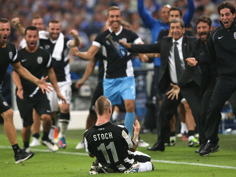 Stoch scoorde de gelijkmaker voor PAOK