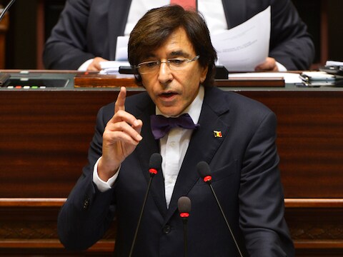 Premier Elio Di Rupo.