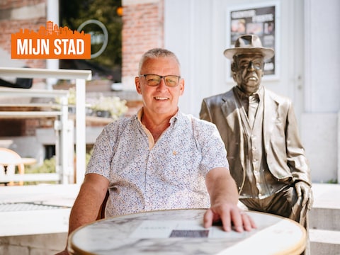 Jan De Raedt aan de Minard, waar hij al talloze keren op de planken stond.