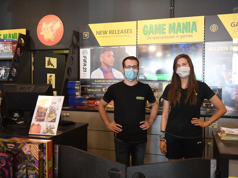 Game Mania Leuven krijgt de bestellingen vlot binnen.