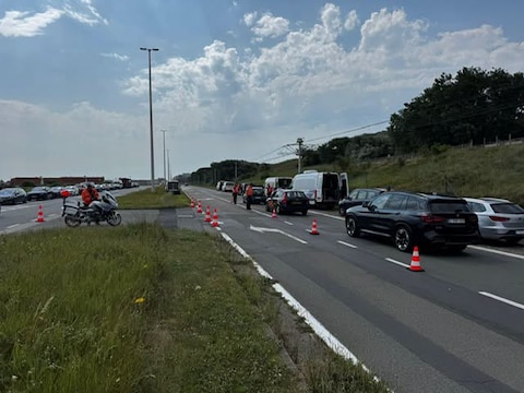 De politiezones Blankenberge-Zuienkerke en Bredene/De Haan hebben zaterdag een grote verkeersactie gehouden.