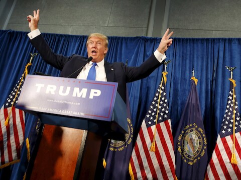 Republikeins presidentskandidaat Donald Trump.