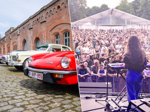 Kuier langs enkele prachtige oldtimers in mol of geniet van een heerlijke festivalsfeer in Olmen.