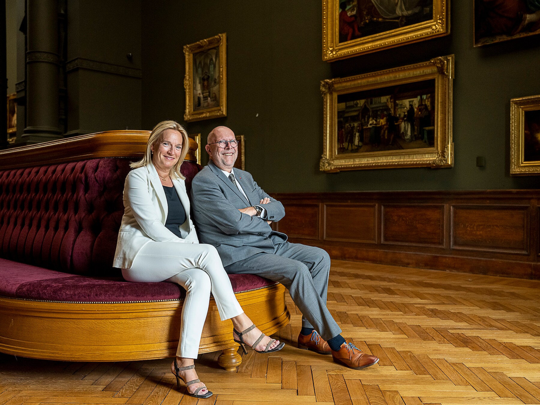HEROPENING KMSKA. Directeur Carmen Willems en voorzitter Luk Lemmens: “Onze Madonna moet worden wat de Mona Lisa voor het Louvre is”