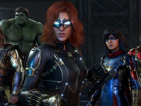 Gedurende een flink stuk van de verhaallijn van 'Marvel's Avengers' probeer je de helden weer bij elkaar te krijgen.