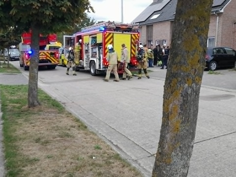 De brand ontstond in de keuken. 