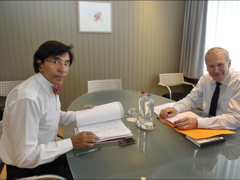 Elio Di Rupo en Yves Leterme.