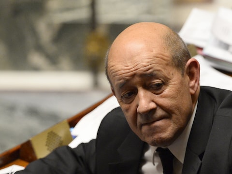 De Franse defensieminister Jean-Yves Le Drian.