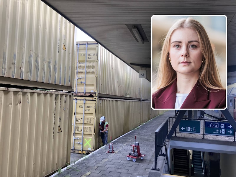 KIJK. Containermuur aan station van Lokeren moet inwoners beschermen tegen lawaai dieseltreinen: “Hij wordt 230 meter lang”