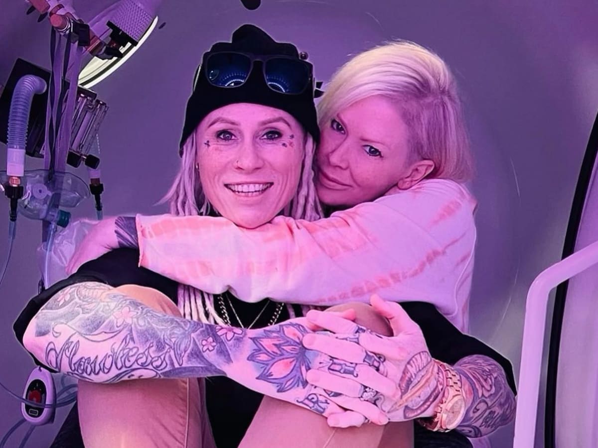 Pornoactrice Jenna Jameson stapte in het huwelijksbootje met vriendin Jessi  Lawless | Celebrities | hln.be