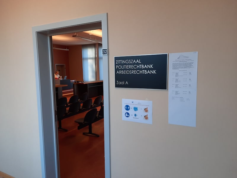 De man werd veroordeeld in de politierechtbank van Sint-Niklaas