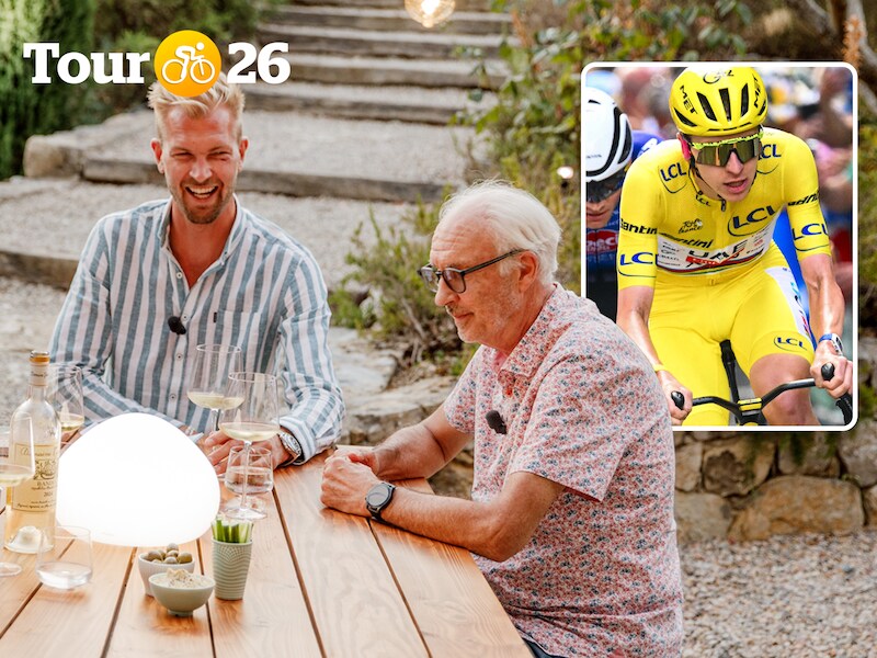 “Mathieu is de enige die Tadej Pogacar bergop tot het uiterste kon drijven, zoals Wout van Aert”: analisten ‘Congé Payé’ doen petje af voor Van der Poel