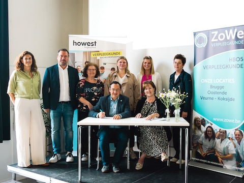 ZoWe en Howest gaan nauwer samenwerken in Brugge