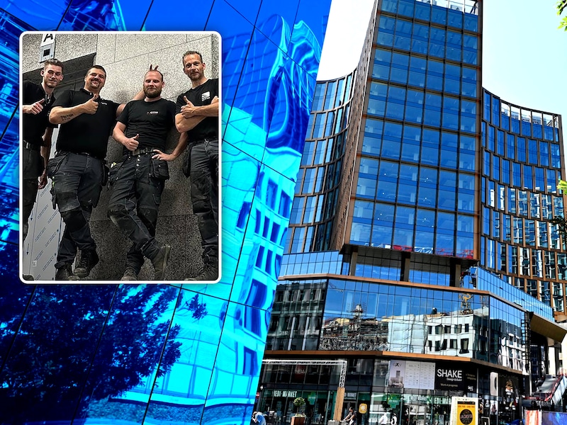 Jille, Koen, Johan en Stijn (van links naar rechts), vier werknemers van metaalbedrijf OTM, overleefden de OXY-brand niet.