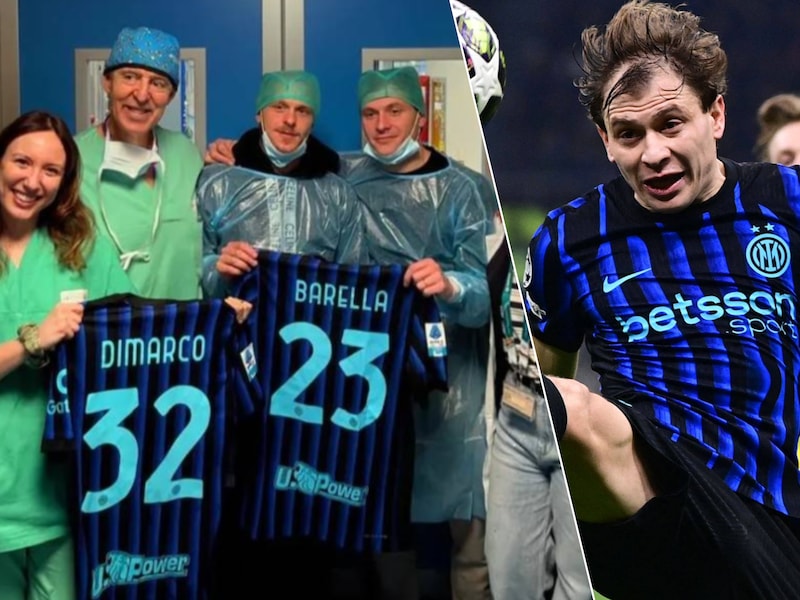 Hartverwarmend: spelers van Italiaanse topclub Inter brengen bezoek aan slachtoffers van dodelijke brand in Crans-Montana