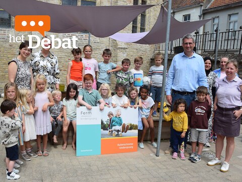 Een beeld van de buitenschoolse kinderopvang in de Zuidstraat in Lo.