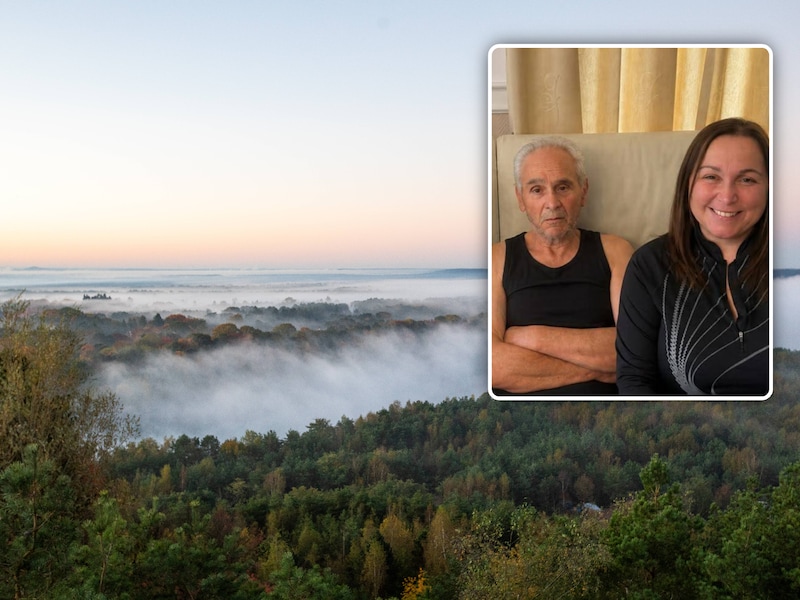 Verdwaalde Stefano (74) brengt nacht door in het bos in Maasmechelen: “Papa schrok toen hij de weg niet terugvond”