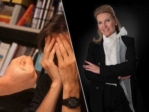 Illustratie geweld op ouders / Advocate Isabelle Mailliard.