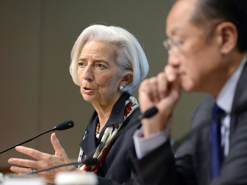 IMF-topvrouw Christine Lagarde.