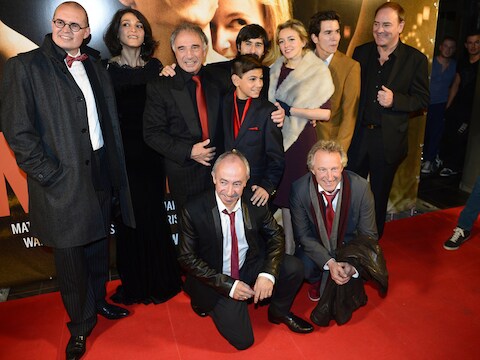 Rocco Granata en de cast van 'Marina'.