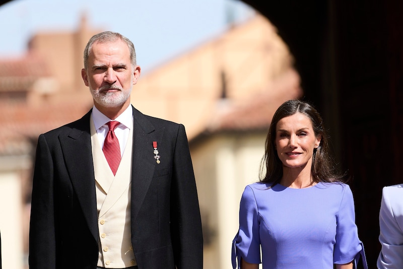 King Felipe VI of Spain and Queen Letizia of Spain.