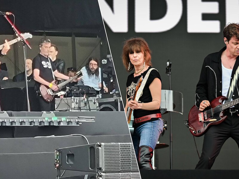 Verrassing in de coulissen: Dave Grohl pikt concert Pretenders mee tijdens Rock Werchter