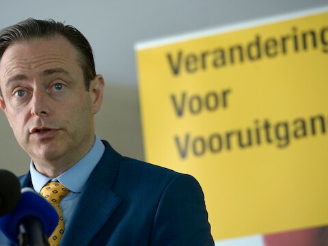 Bart De Wever: "De competitiviteit daalt in heel Europa, en het stijgt in België."