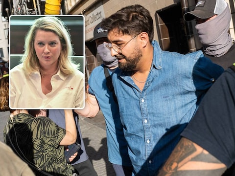 Groen-voorzitter Aimen Horch werd maandag gearresteerd tijdens een pro-Palestijnse protestactie in Antwerpen. 