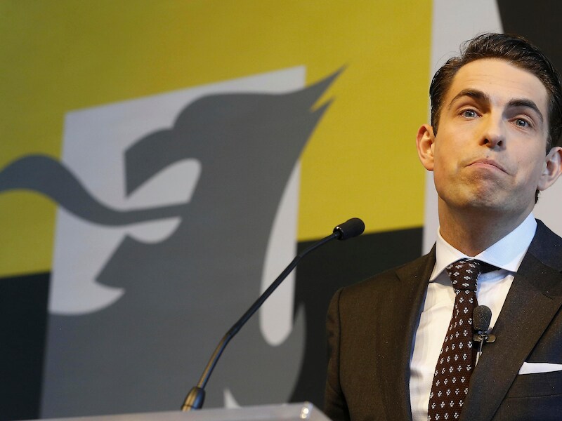 Vlaams Belangvoorzitter Tom Van Grieken