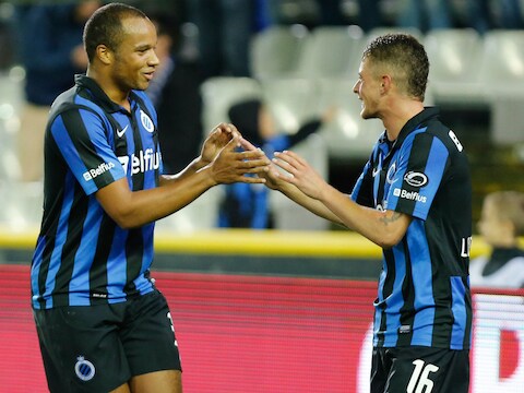 Maatjes Odjidja en Lestienne vieren de 1-0