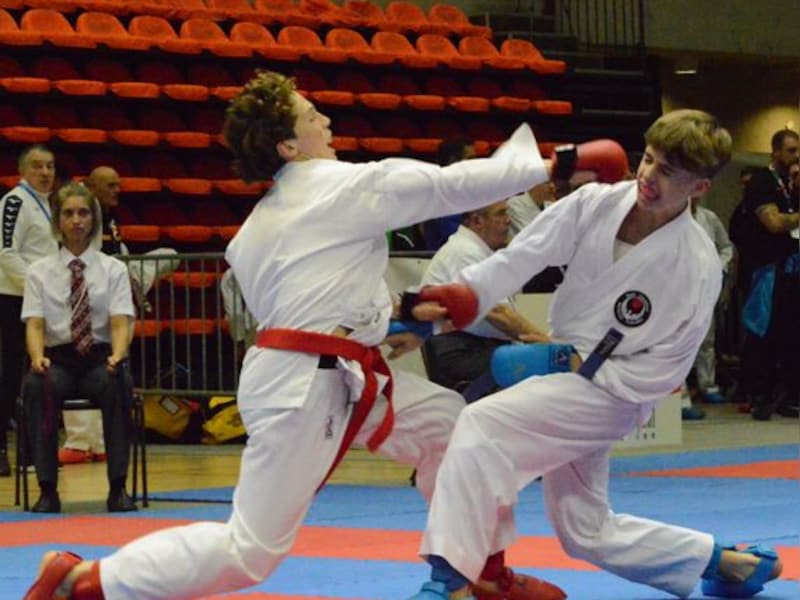 Een actiebeeld op de Samoerai Leuven Open.