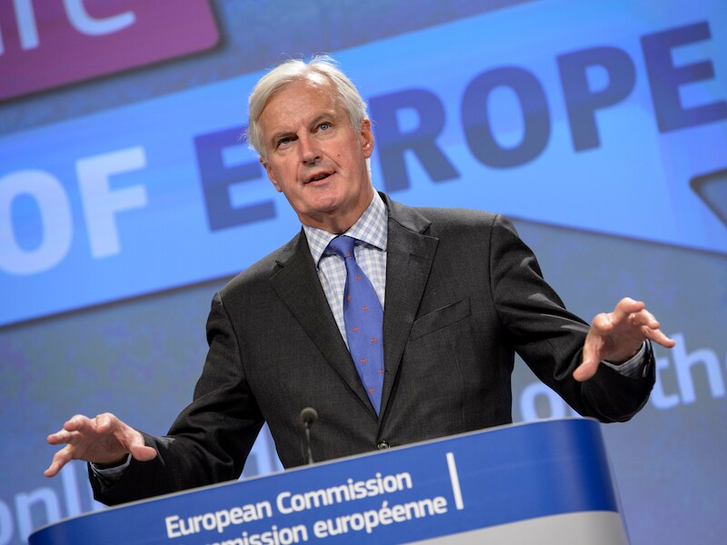 Volgens Europees commissaris voor Interne Markt, Michel Barnier werd er gisteren een principeakkoord bereikt.