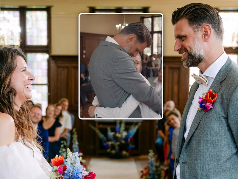 “Hopelijk is ze niet te bruut”: dochters van Matti uit ‘Blind getrouwd’ ontmoeten toekomstige plusmama op trouwdag