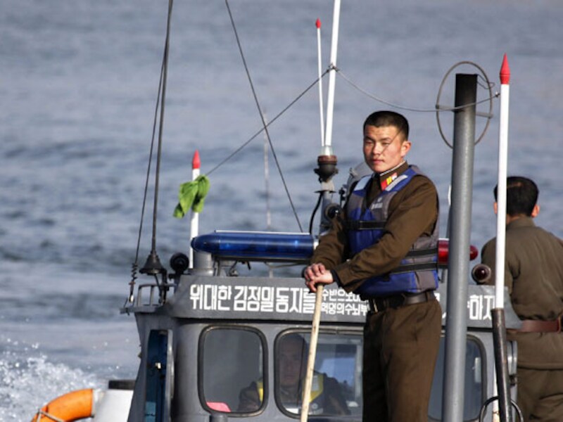 De Noord-Koreanen bereikten Zuid-Korea in een bootje.