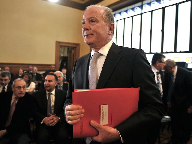 George Provopoulos, voorzitter van de Griekse centrale bank.