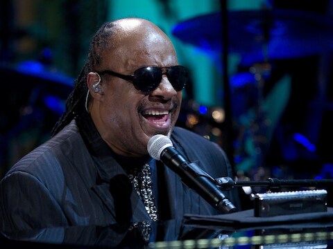 Motownster Stevie Wonder.