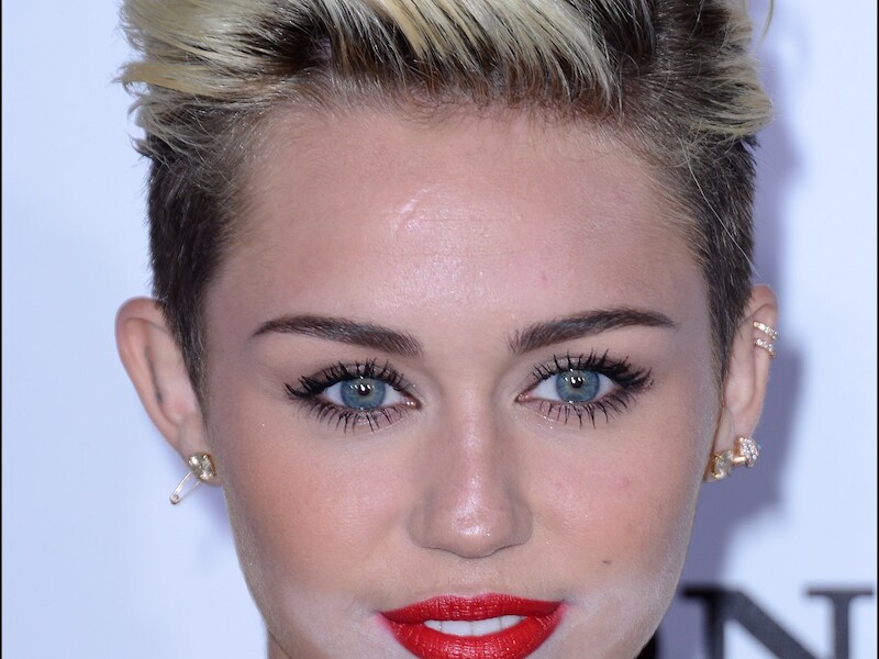 Miley Cyrus en haar duidelijke blunder twee jaar geleden.