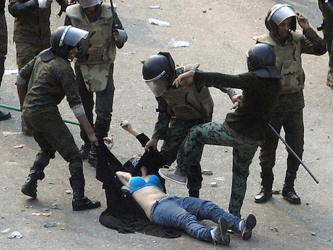 De pijnlijke agressie op het Tahrirplein