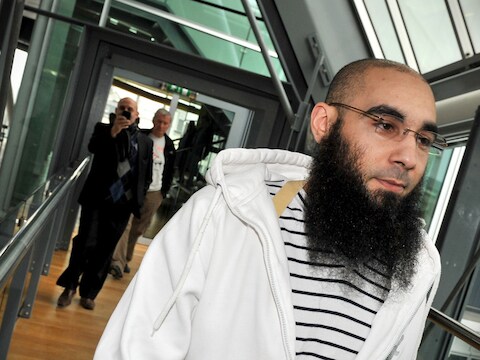 Fouad Belkacem, woordvoerder van Sharia4Belgium, zou vandaag ook in Amsterdam geweest zijn.