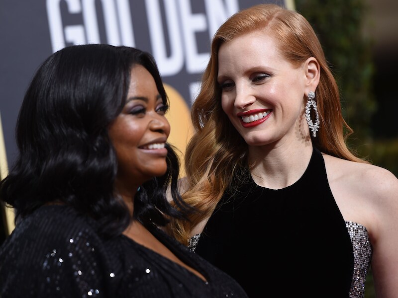 Zwarte jurken, activisten en een indrukwekkende Oprah Winfrey: Golden Globes in teken van #metoo-affaire