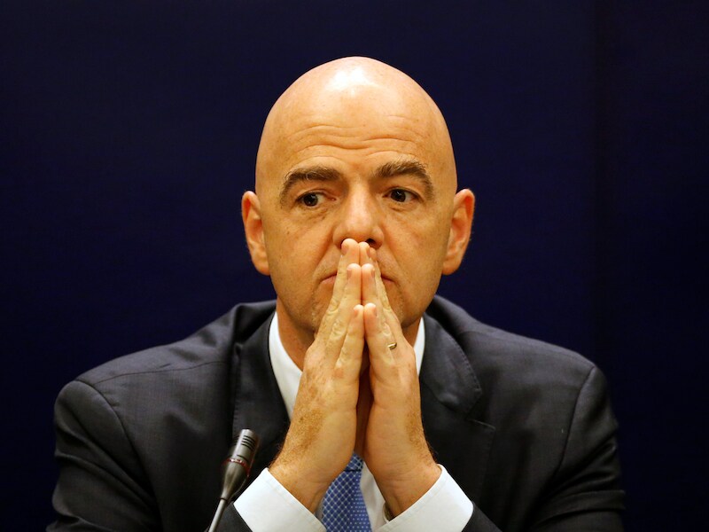 FIFA-voorzitter Gianni Infantino.