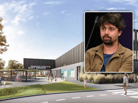 De eerste beelden van hoe de nieuwe sportaccomodatie in Herent er moet uitzien zijn binnen, Inzet: schepen van Sport Pieter Taccoen