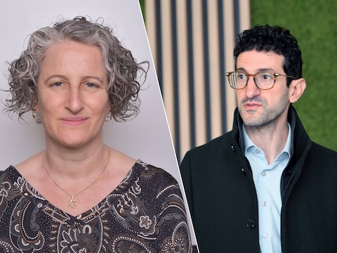 Leuvense rabbijn Ilana Sumka steunt de beslissing van burgemeester Mohamed Ridouani (rechts) om een Europa League-westrijd in het OHL-stadion te verbieden.