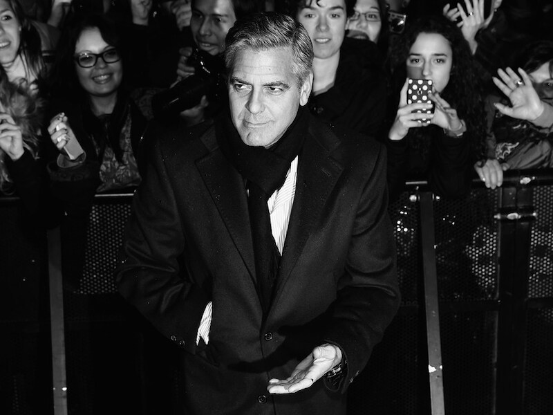 Acteur Georges Clooney.